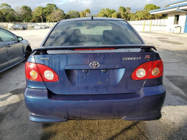 1NXBR32E86Z739574 - 2006 TOYOTA COROLLA CE BLUE photo 6