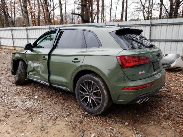 WA1B4AFY7M2112055 - 2021 AUDI SQ5 PREMIUM PLUS GREEN photo 2