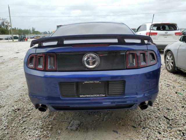 1ZVBP8AM6E5305675 - 2014 FORD MUSTANG BLUE photo 6