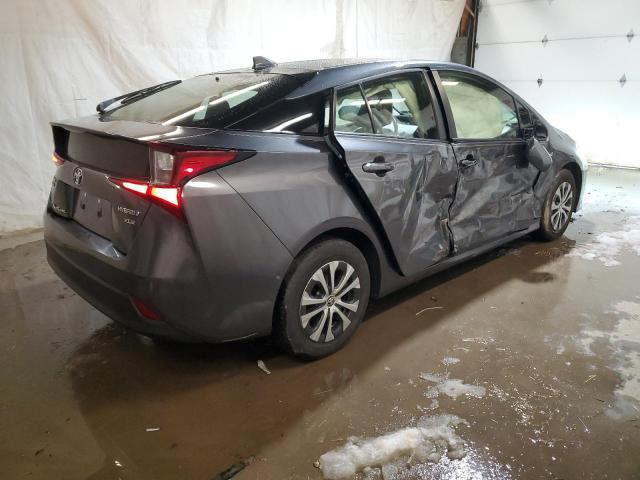 JTDL9RFU9K3010805 - 2019 TOYOTA PRIUS CHARCOAL photo 3