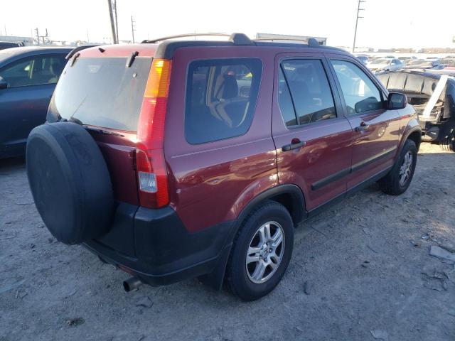 JHLRD78884C058847 - 2004 HONDA CR-V EX MAROON photo 3