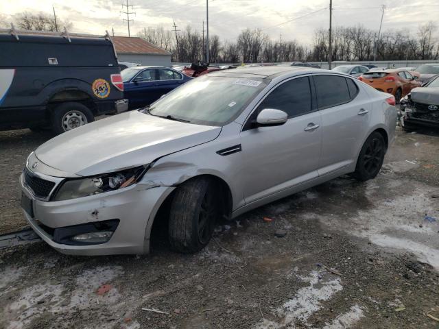 5XXGN4A70DG236686 - 2013 KIA OPTIMA EX SILVER photo 1