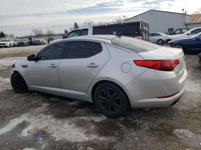 5XXGN4A70DG236686 - 2013 KIA OPTIMA EX SILVER photo 2