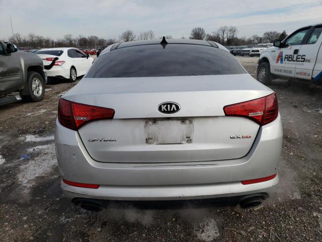 5XXGN4A70DG236686 - 2013 KIA OPTIMA EX SILVER photo 6