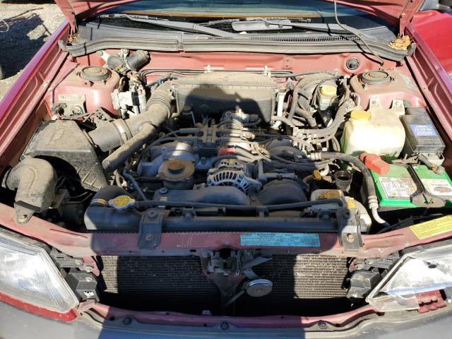 JF1SF6551XH715272 - 1999 SUBARU FORESTER S BURGUNDY photo 11