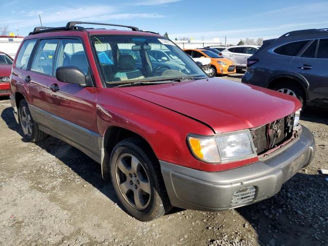 JF1SF6551XH715272 - 1999 SUBARU FORESTER S BURGUNDY photo 4