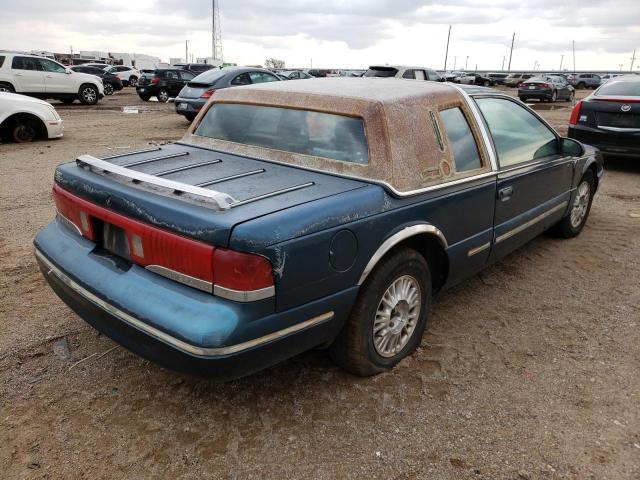 1MELM6249TH618474 - 1996 MERCURY COUGAR XR7 BLUE photo 4