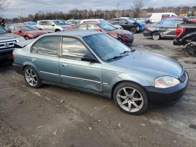 2HGEJ6613YH528193 - 2000 HONDA CIVIC BASE TEAL photo 4