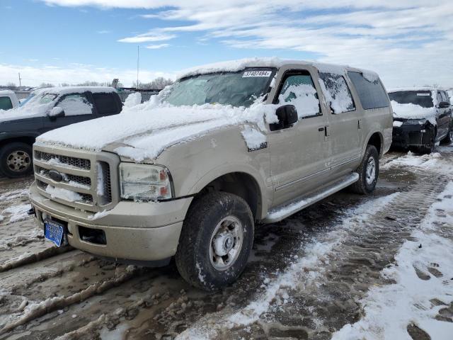 2005 FORD EXCURSION LIMITED, 