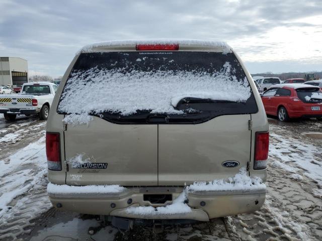 1FMNU43SX5ED44956 - 2005 FORD EXCURSION LIMITED BEIGE photo 6