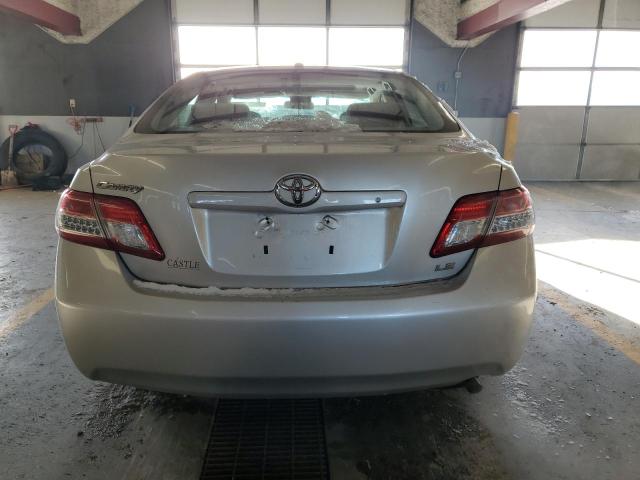 4T4BF3EK0AR030534 - 2010 TOYOTA CAMRY BASE SILVER photo 6