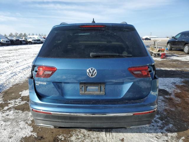 3VV3B7AXXLM155900 - 2020 VOLKSWAGEN TIGUAN SE BLUE photo 6