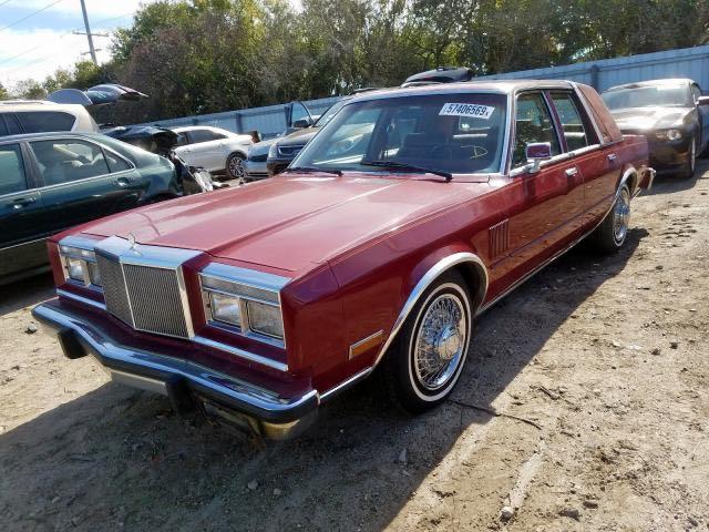 1C3BF66P6HW108327 - 1987 CHRYSLER FIFTH AVENUE  photo 2