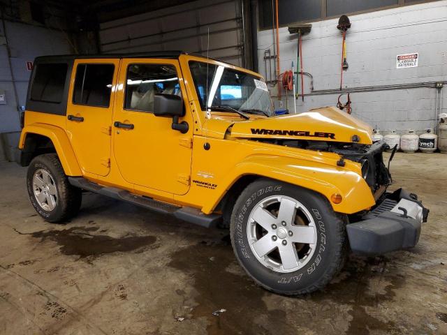 1C4BJWEG3CL120862 - 2012 JEEP WRANGLER SAHARA ORANGE photo 4