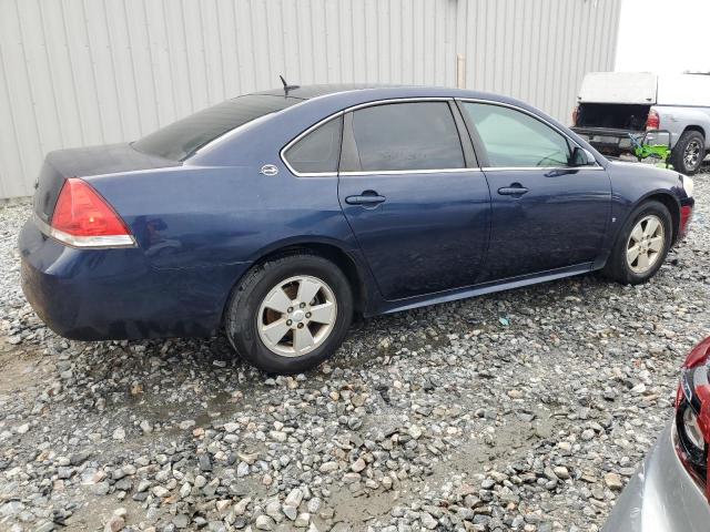 2G1WT57K191280091 - 2009 CHEVROLET IMPALA 1LT BLUE photo 3