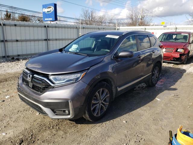 7FARW2H93NE028506 - 2022 HONDA CR-V TOURI GRAY photo 1