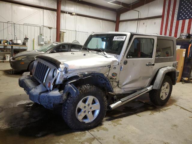 1J4FA241X7L117075 - 2007 JEEP WRANGLER X SILVER photo 1