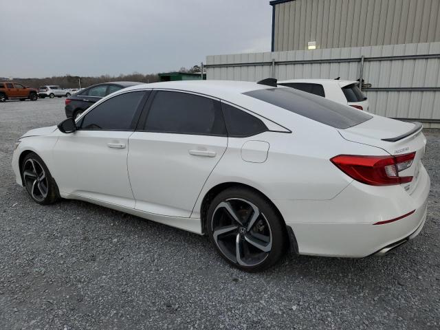 1HGCV1F31NA103694 - 2022 HONDA ACCORD SPORT WHITE photo 2