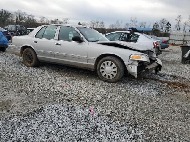 2FAFP71V08X167342 - 2008 FORD CROWN VICT POLICE INTERCEPTOR SILVER photo 4