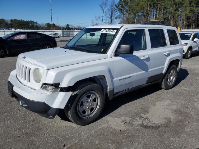 1C4NJRBB2DD165035 - 2013 JEEP PATRIOT SPORT WHITE photo 1