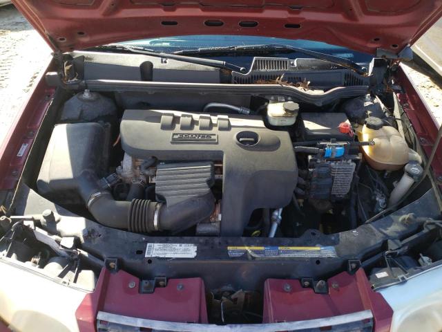 1G8AJ55F67Z117223 - 2007 SATURN ION LEVEL 2 勃艮第红 照片 11