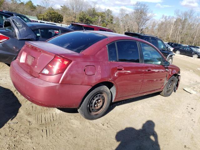 1G8AJ55F67Z117223 - 2007 SATURN ION LEVEL 2 BURGUNDY photo 3