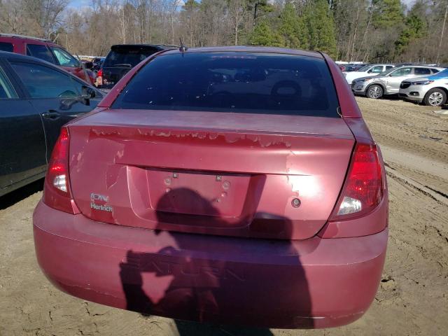 1G8AJ55F67Z117223 - 2007 SATURN ION LEVEL 2 勃艮第红 照片 6