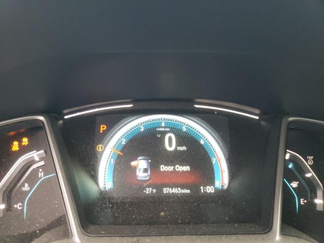 19XFC2F76HE064838 - 2017 HONDA CIVIC EX BLACK photo 9