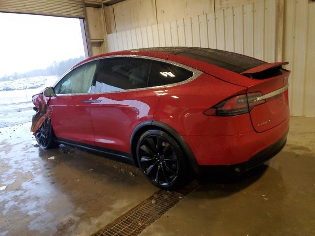 5YJXCBE27JF100921 - 2018 TESLA MODEL X RED photo 2