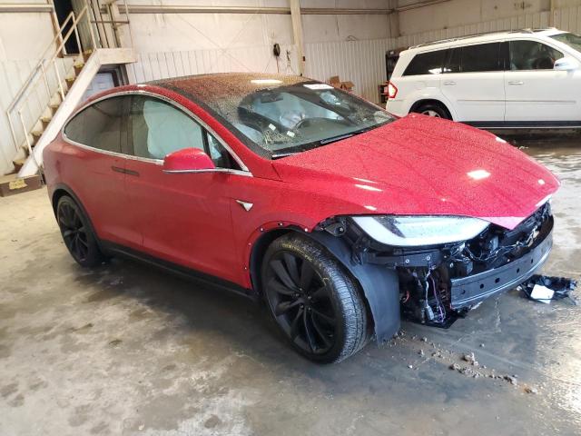 5YJXCBE27JF100921 - 2018 TESLA MODEL X RED photo 4