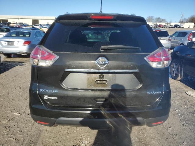 5N1AT2MV4GC893789 - 2016 NISSAN ROGUE S BLACK photo 6