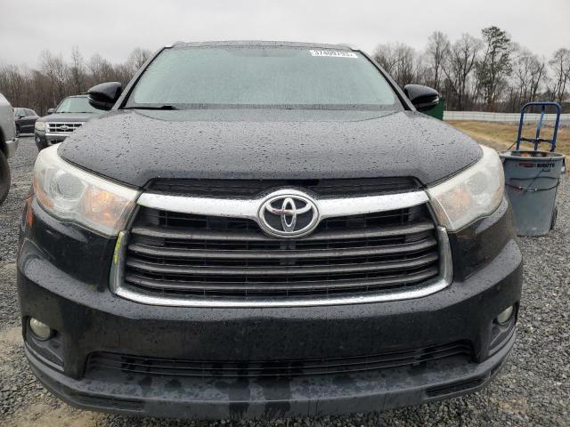 5TDKKRFH1GS152672 - 2016 TOYOTA HIGHLANDER XLE შავი ფოტო 5