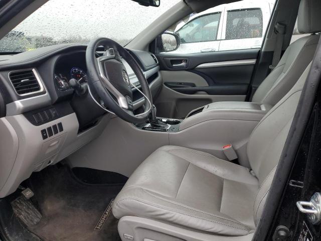 5TDKKRFH1GS152672 - 2016 TOYOTA HIGHLANDER XLE შავი ფოტო 7