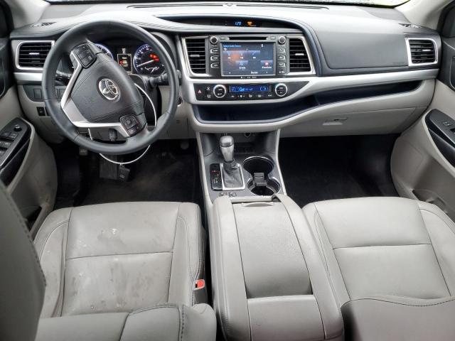 5TDKKRFH1GS152672 - 2016 TOYOTA HIGHLANDER XLE შავი ფოტო 8