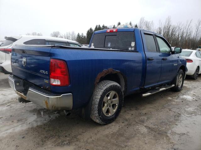 1D3HV18P69S705647 - 2009 DODGE RAM 1500 BLUE photo 3