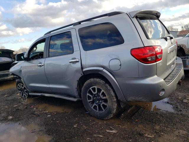 5TDDW5G19ES098977 - 2014 TOYOTA SEQUOIA PLATINUM SILVER photo 2