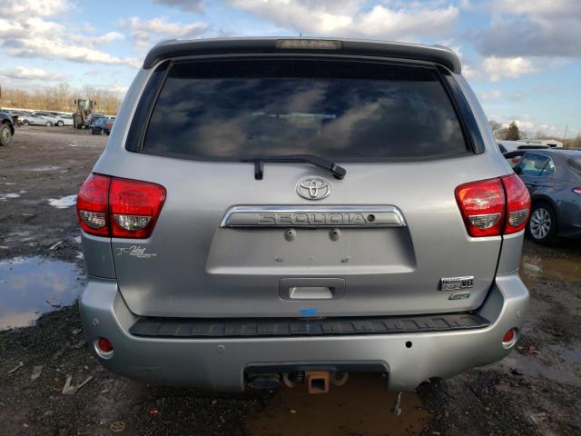 5TDDW5G19ES098977 - 2014 TOYOTA SEQUOIA PLATINUM SILVER photo 6