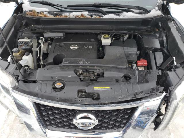 5N1AR2MM3EC667312 - 2014 NISSAN PATHFINDER S BLACK photo 11