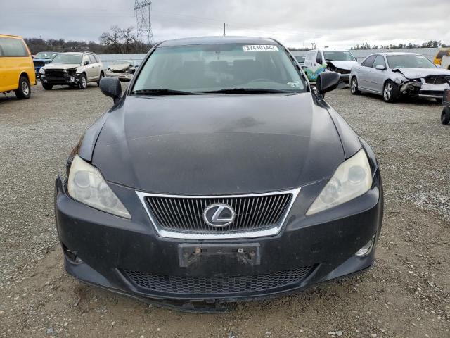 JTHCK262972018943 - 2007 LEXUS IS 250 BLACK photo 5