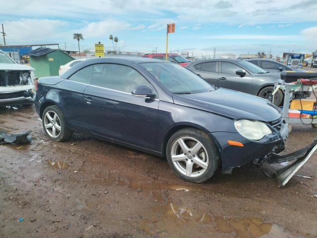 WVWDA71F77V026604 - 2007 VOLKSWAGEN EOS 2.0T SPORT BLUE photo 4