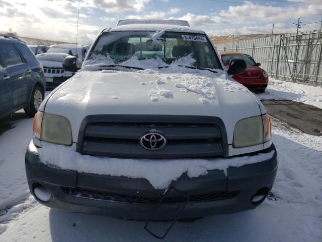 5TBJN32194S449525 - 2004 TOYOTA TUNDRA WHITE photo 5