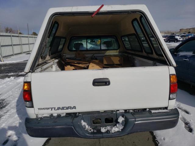 5TBJN32194S449525 - 2004 TOYOTA TUNDRA WHITE photo 6