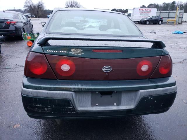 2G1WF52E229148781 - 2002 CHEVROLET IMPALA GREEN photo 6