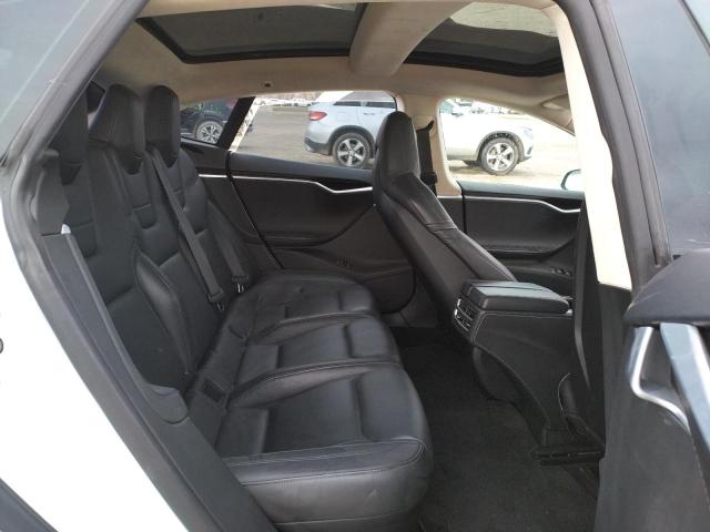 5YJSA1H24EFP69207 - 2014 TESLA MODEL S Սպիտակ լուսանկար 10