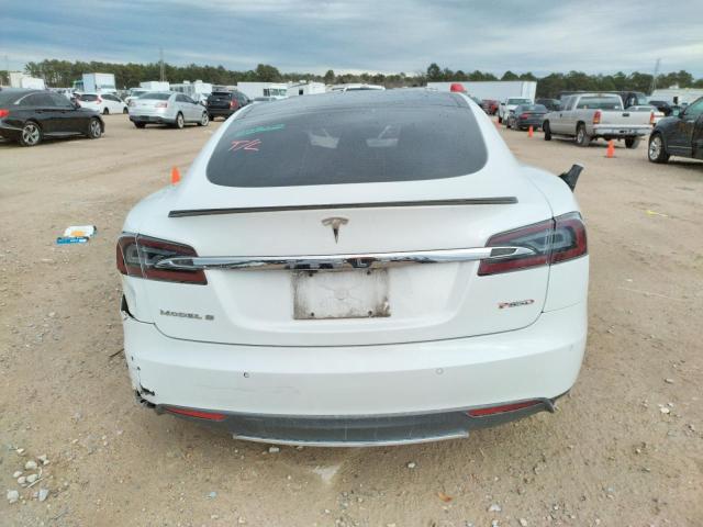 5YJSA1H24EFP69207 - 2014 TESLA MODEL S Սպիտակ լուսանկար 6
