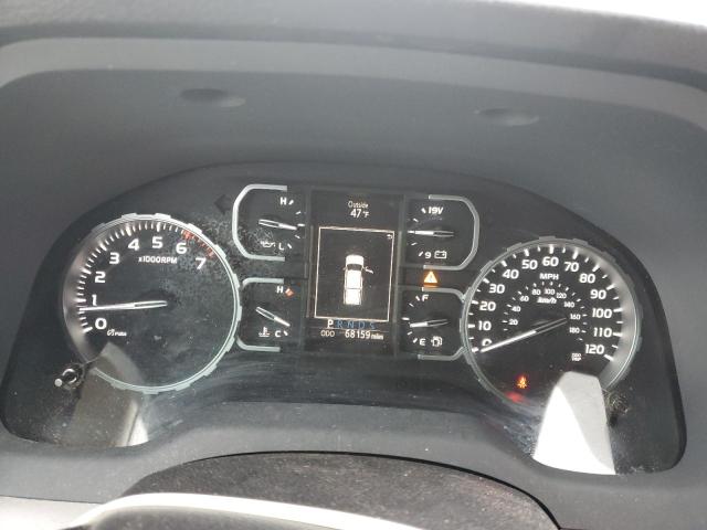 5TFRY5F11JX234380 - 2018 TOYOTA TUNDRA DOUBLE CAB SR/SR5 WHITE photo 9