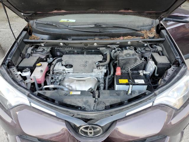 2T3WFREV6JW488191 - 2018 TOYOTA RAV4 ADVENTURE PURPLE photo 12