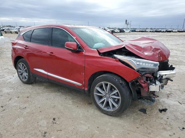 5J8TC2H58ML029008 - 2021 ACURA RDX TECHNOLOGY RED photo 4