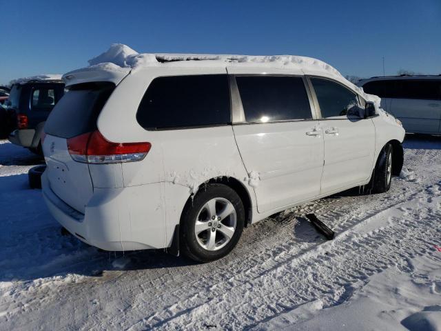 5TDKK3DC4ES518710 - 2014 TOYOTA SIENNA LE WHITE photo 3