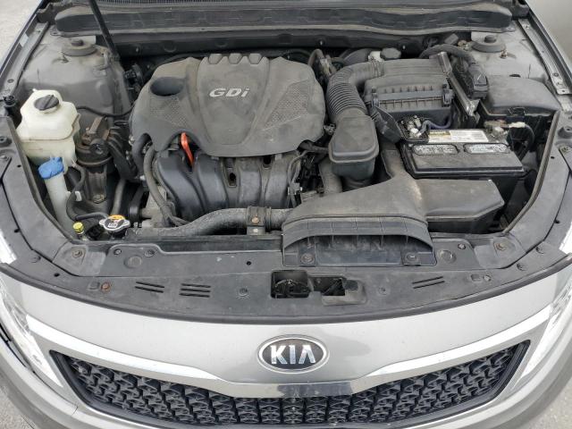 5XXGN4A77DG220260 - 2013 KIA OPTIMA EX GRAY photo 11